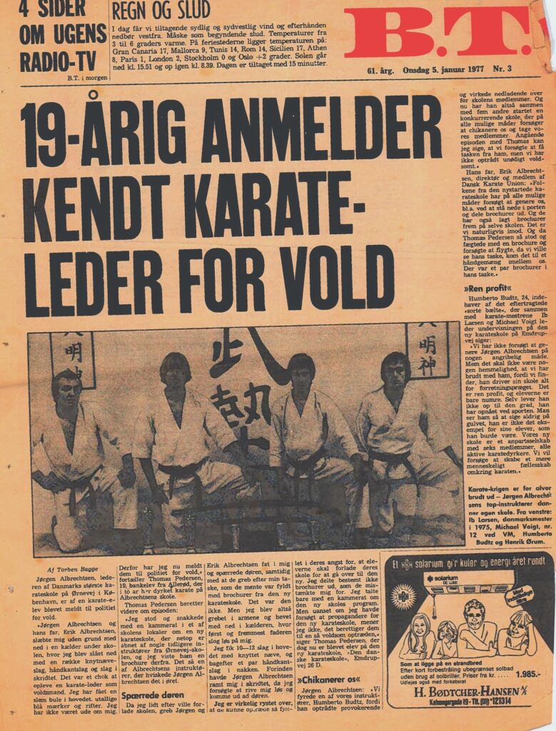 19 årig anmelder kendt karateleder for vold kopi