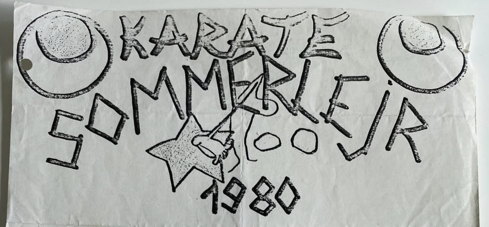 Shotokan Karate Sommerlejr 1980 i Lendum