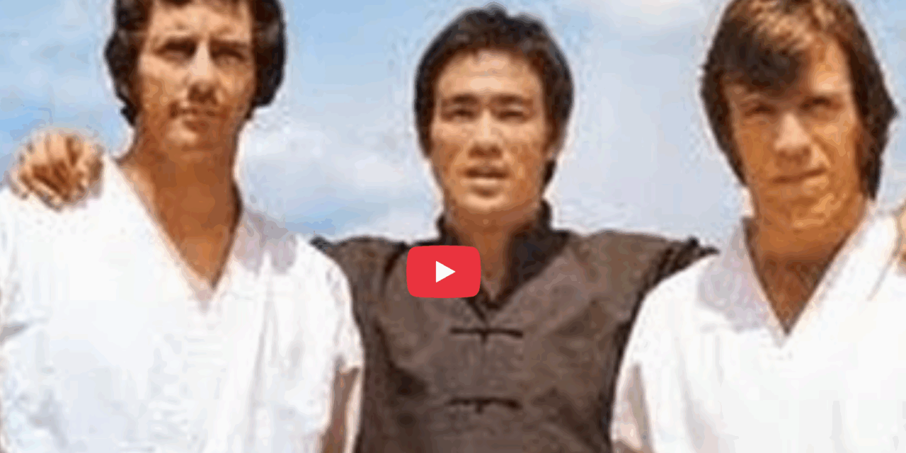 Bruce Lee, Chuck Norris + Bob Wall