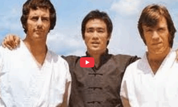 Bruce Lee, Chuck Norris + Bob Wall