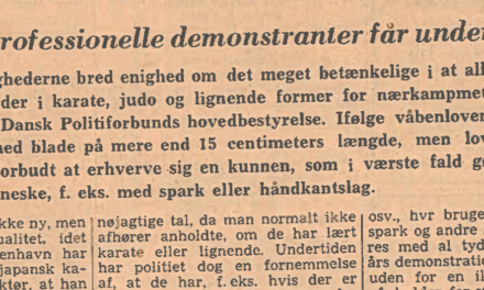 Politiet vil se på karate-institutter