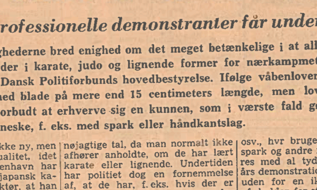 Politiet vil se på karate-institutter